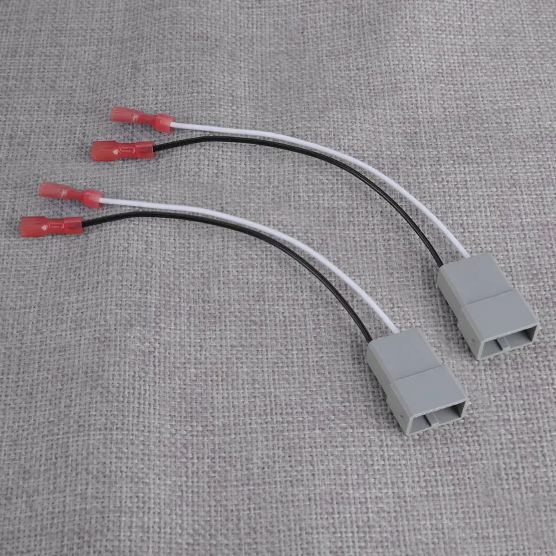 72-7800 2Pcs Car Door Audio Speaker Adapter Wiring Wire Cable Harness Plug Fit For Honda Civic Accord CR-V Acura Integra Vigor