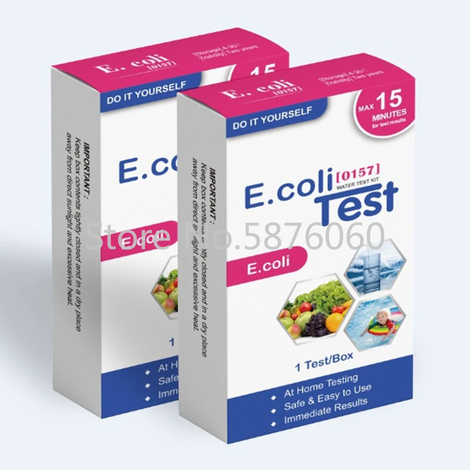 Laboratory Home Self E. Coli Escherichia Coli Water Quality Testing 1pc Per Box