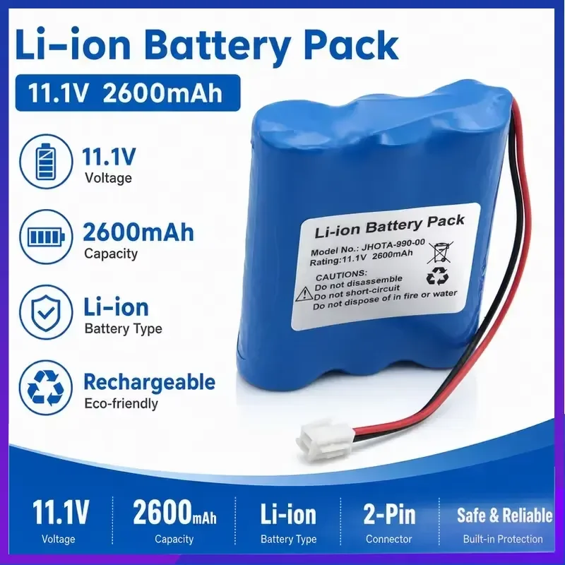 For Aosheng OIP-900 JHOTA-990-00 ECG Battery Replacement Compatible Medical Monitor Power Supply Unit