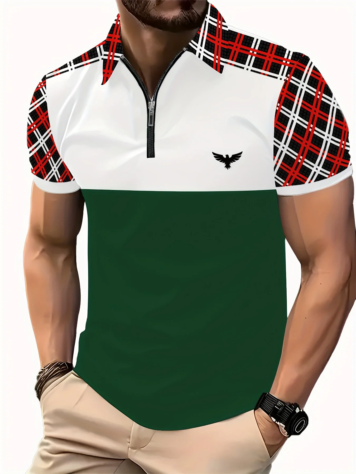 New Fashion Striped Men's Polos T-Shirts Summer Short Sleeve 3D Printed Streetwear Trend Male POLO Tee 6XL Plus Size Casual Tops