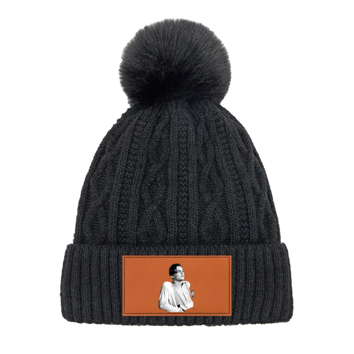 titanic-personagem-arte-grafico-moda-ao-ar-livre-engrossar-pele-pom-crochet-cap