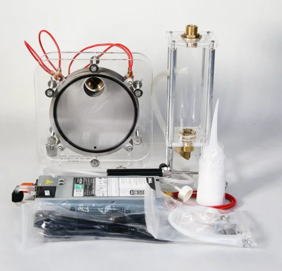 Mini HHO Generator Water Electrolysis Machine, Portable Oxy-hydrogen Gas Generator for Science Experiment Teaching