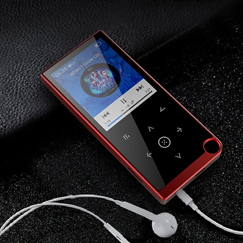 2024 נגן MP3 חדש Bluetooth 5.0 mp4 שחקן hifi lossless נגן מוסיקה נייד אודיו וולקמן עם fm/ספר אלקטרוני/מקליט/mp3