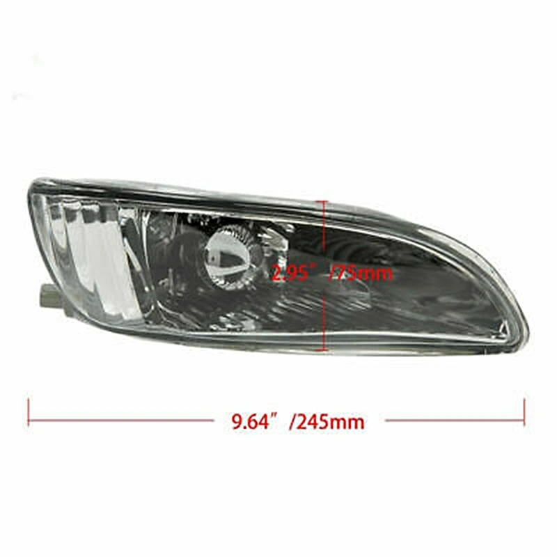 1 Pair Car Front Bumper Lamp Fog Lamp For Lexus RX300 RX330 RX350 2003-2006