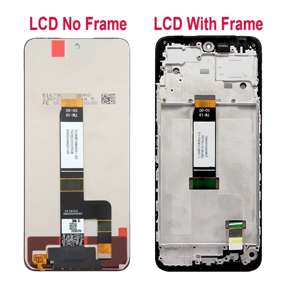 6.79'' For Xiaomi Redmi Note 12R 23076RA4BC LCD Display Touch Screen Digitizer Assembly Parts for  Redmi Note12R lcd