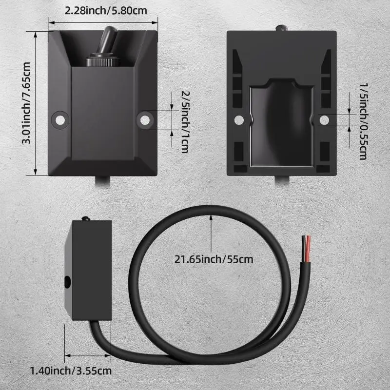 M76E 12V 30A Wasserdichte Wippschalter mit glattem Kontaktdesign 264346-10 Ersatz für längere Lebensdauer und Leistung – Detail 6