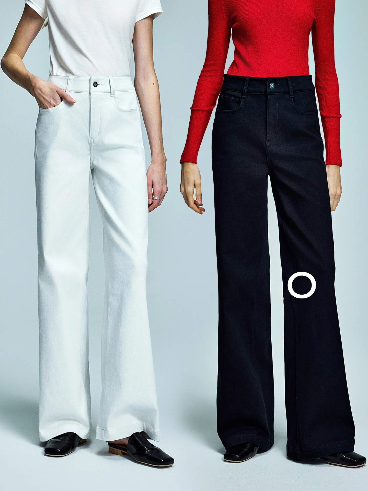 

Джинсы UZZO с высокой талией, на флисовой подкладке, широкие, с эффектом похудения, универсальные, свободного кроя, осенне-зимние, из хлопкового денима, для женщин