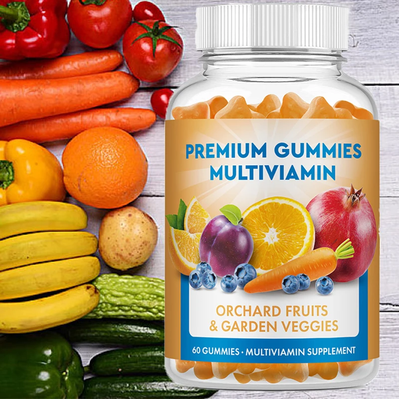 1 Bottle Of Complex Vitamin Gummy To Improve Metabolism Enhance Physical Immunity And Supplement Trace Elements