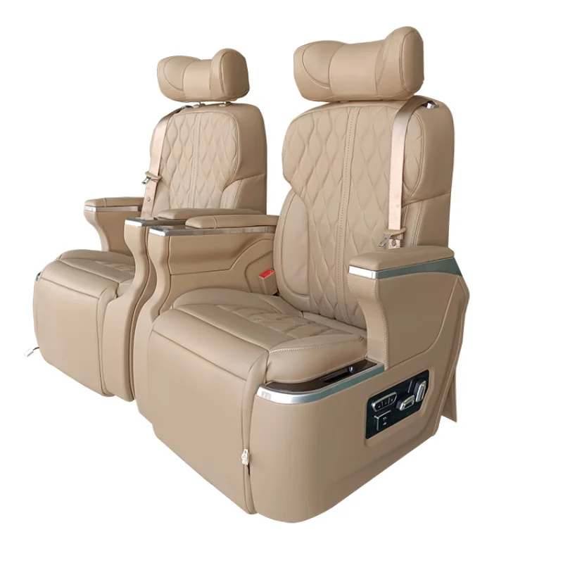 ST-HD Interior Modified electric vip luxury car seats with massage ventilated for alphard maybach toyota hiace van