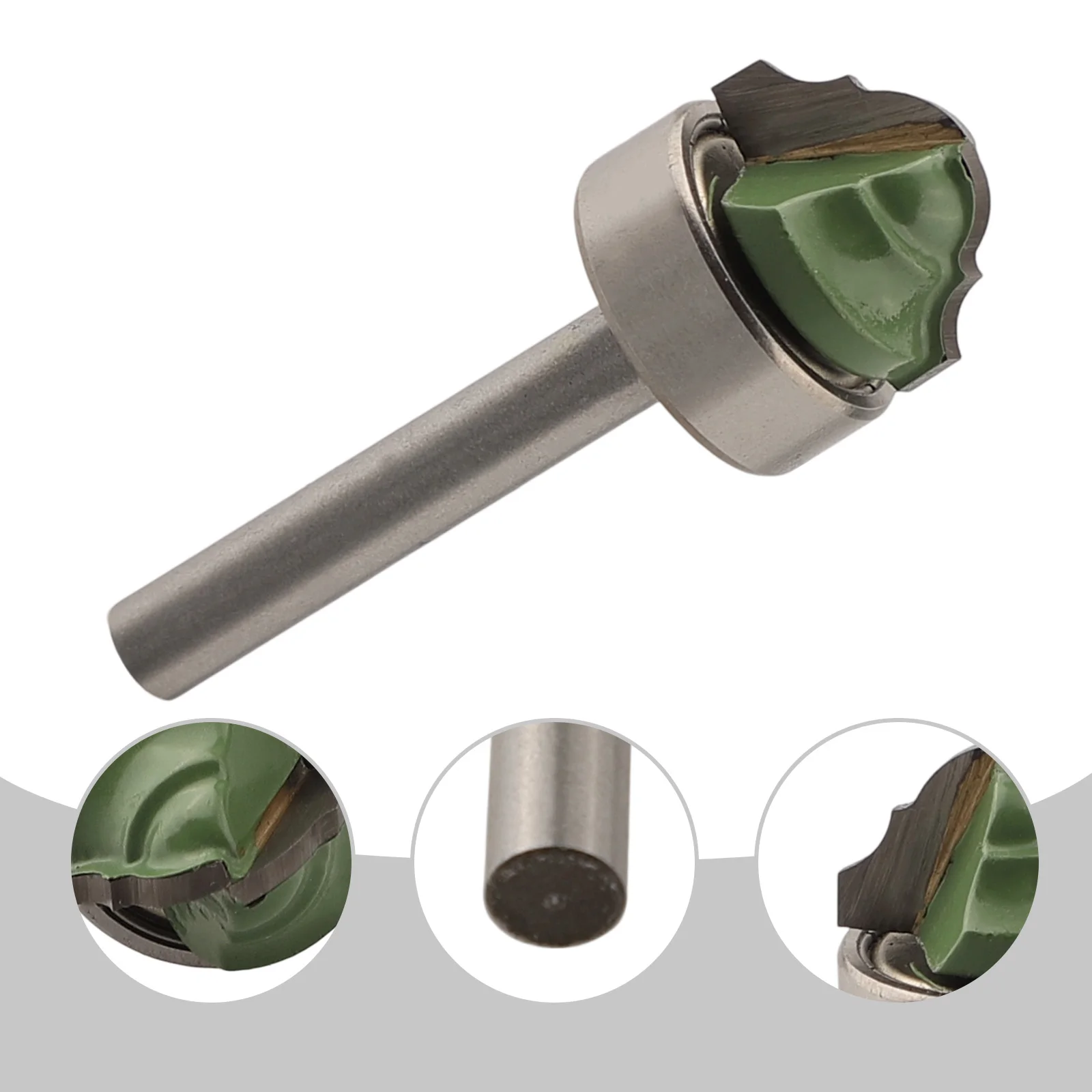 

Подшипниковый резак по дереву, окантовка фрезы для профессиональных проектов 6x1-1 8x15, простая конструкция, композиты из дерева