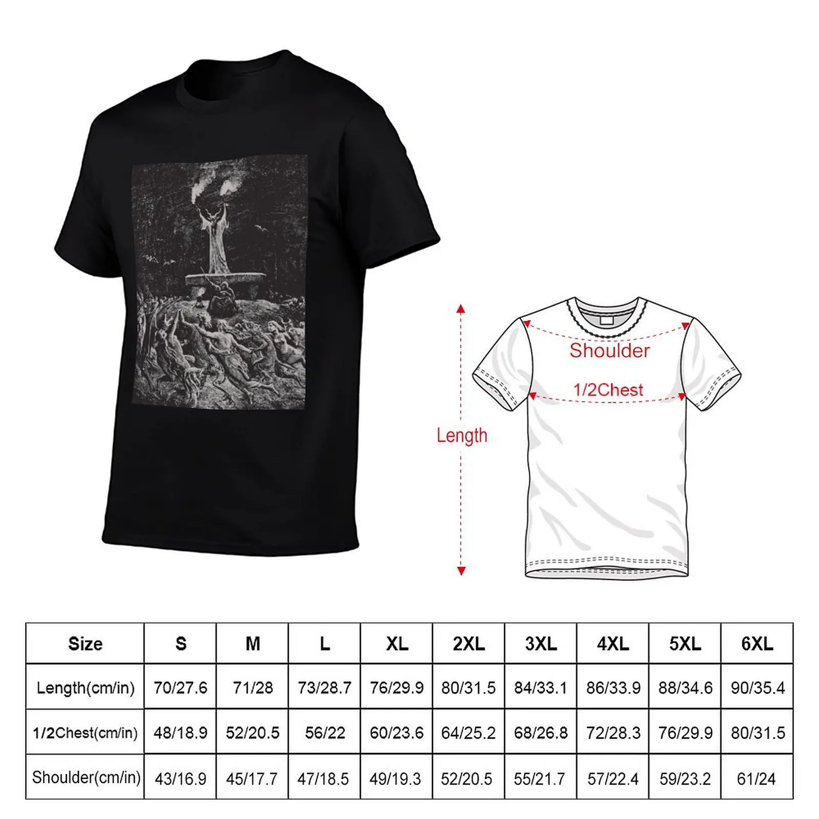 LA DANSE DU SABBAT T-Shirt Holiday Lightweight T-Shirt
