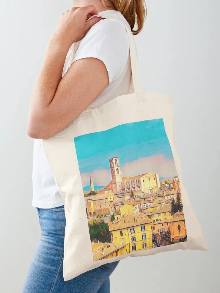 

Perugia Tote Bag shopper bags for women handbag Gift bags supermarket folding bag