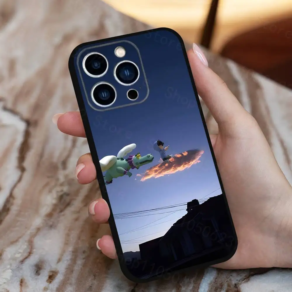 Funda de teléfono Singer J-Junior-H Sad B-Boyz para iPhone 16,15,14,13,12,11 Plus,Pro Max,XS,X,XR,SE,Mini,8,7, funda negra de silicona suave