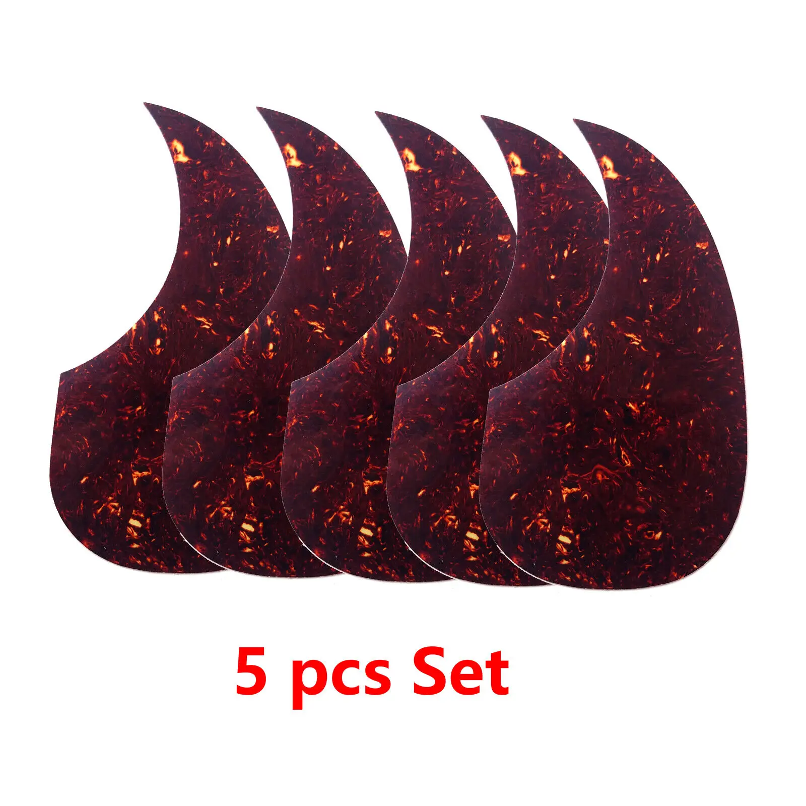 Acoustic Guitar Pickguard Self Adhensive Scratch Plate 5 PCS for  Acoustic Guitar Scratch Plate Replacement parts