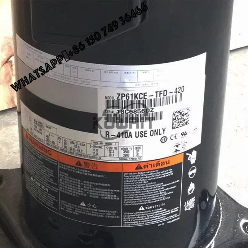 Compresor Cope Scroll land ZP61K5E-PFV-800 ZP61KCE-PFZ-522 ZP61KCE-TFD-522/420/830 ZP61K5E-TF5-522/130/830 ZP61KCE-TF7-830 TFM