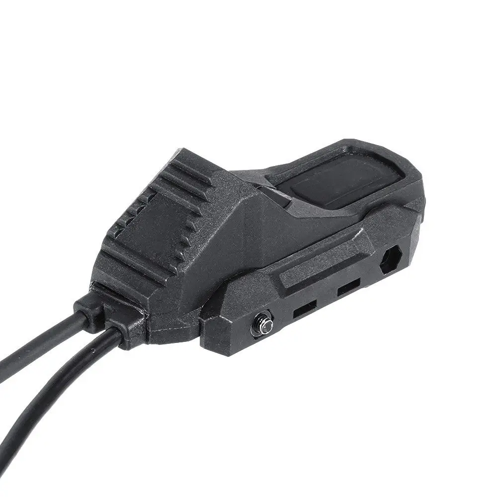 New SPECPRECISION unAXON Dual Remote Switch SF And Crane/2.5mm/3.5mm Laser Plug Leads 7″ Cable Tactical Light Accessories