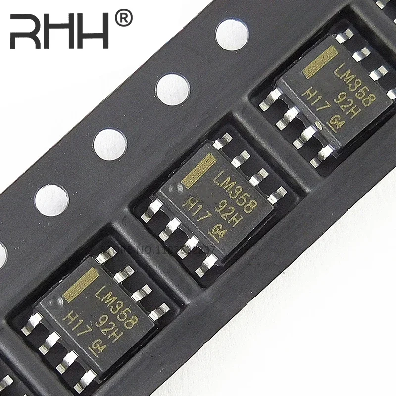 10PCS LM358 LM258 LM293 LM2903 LM2904 LM393DR2G LM311DR LM386M LM331M SOP8 Operational Amplifier