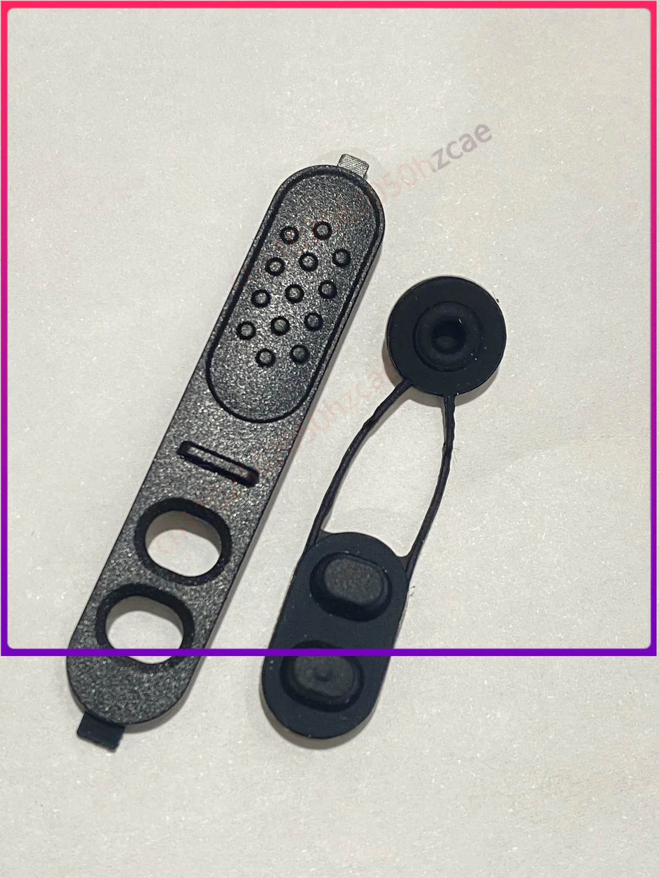for M Walkie-Talkie XiR P3688 DEP450 DP1400 CP200d Transmit Button PTT Frame Adhesive New L 20pcs