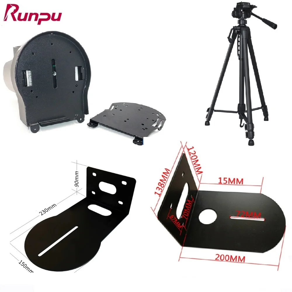 Universal Conference Camera Wall Mount/Celling Bracket/Tripod  Video Stand Base Mounting Tool Accessories Black Small Large