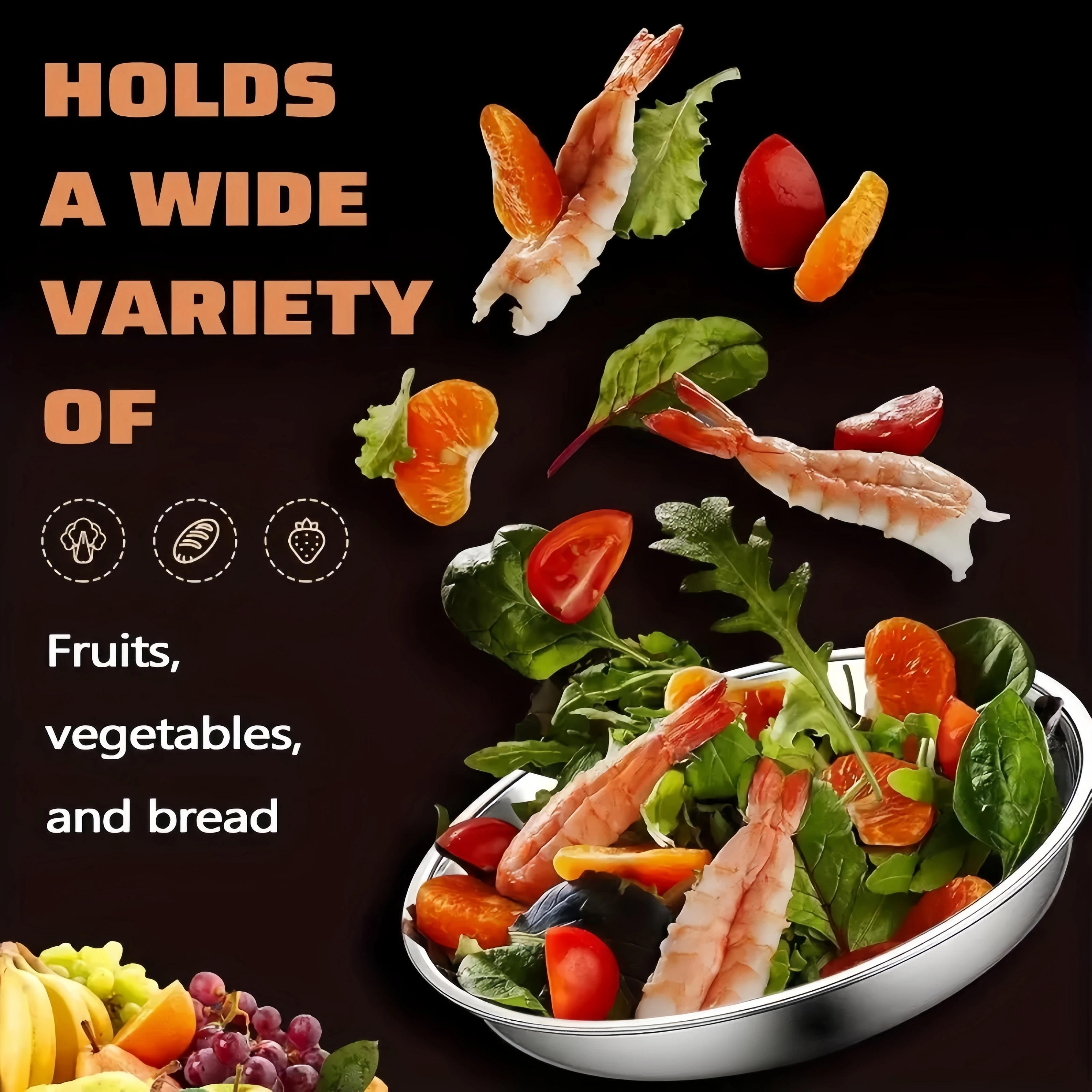 2-pak blaszek do pieczenia ze stali nierdzewnej - okrągła, żaroodporna forma do pieczenia pizzy do użytku domowego i komercyjnego Łatwa do czyszczenia Idealna do