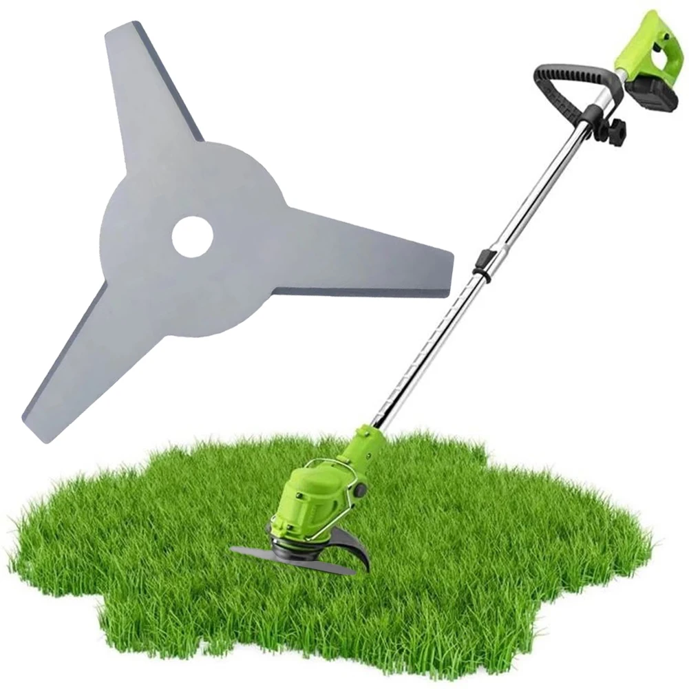 

Grass Cutting Parts Cutter Blade Grass Cutting Blade Graden Silver Steel 1pcs 200mm*16mm Durability Cutting Tool