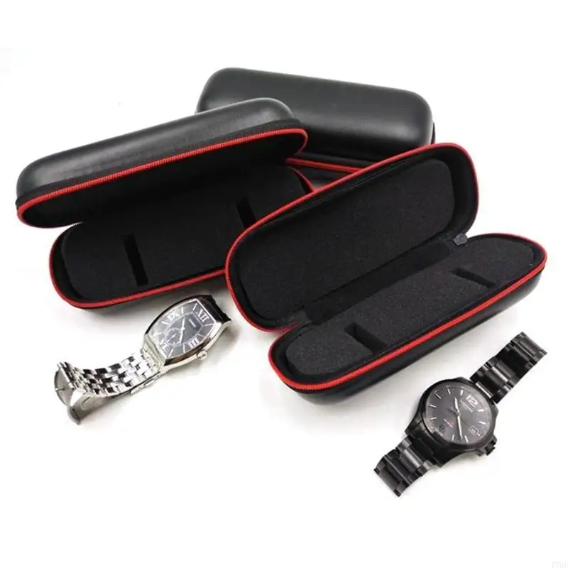77HE Watch Storage Box Portable Vintage Watch Watch Watch for Case Watch Holder