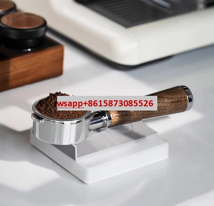 

Bomber without bottom handle 51/54/58mm Italian coffee machine modified with bottomless wooden handle