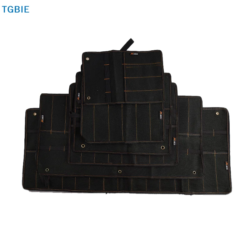 

[TL][TL]Chisel Carrying Case Canvas Pocket Tool Roll Holder Wrench Pouch Organizer