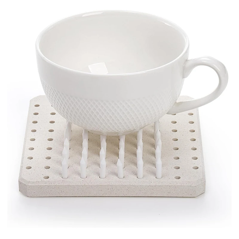 Kiln Tilt Support Nail Pottery Firing Pad, Ceramic Refractory Support Pad, High Temperature Resistant Kiln Burning Tool