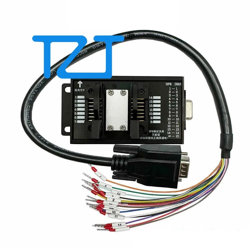 TZT DFB-A-DB9/DFB-B-DB9 Adapter Board Distributed Feedback Laser Fixture Pommeled Horse Socket 14Pin Mounting for DFB Driver