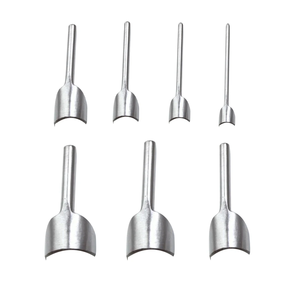 

7Pcs Craft Tool Kits V Shaped Punches DIY Hand Sewing Accessories for Upholstery Canvas Carpet Repair