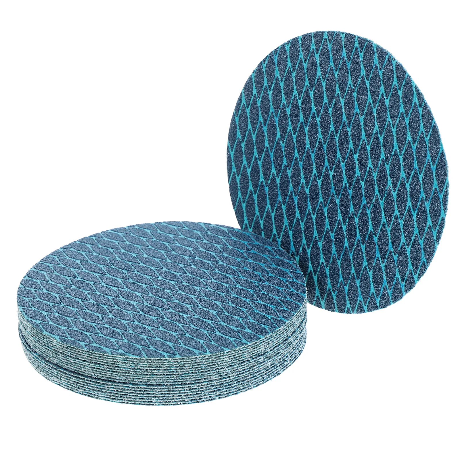

20Pcs Sandpaper Discs Blue Self-Adhesive Sanding Discs for Woodworking Metal Polishing Round Sanding Pads for Sander Drill