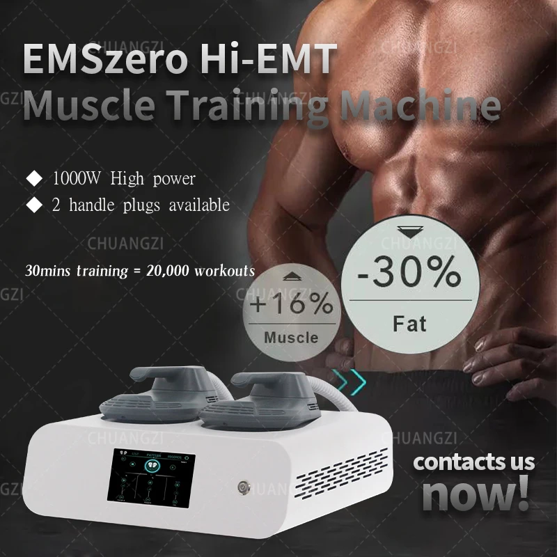 

14 Tesla 6500W EMSzero Body Sculpting Machine EMS Weight Loss Muscle Stimulation RF Slimming