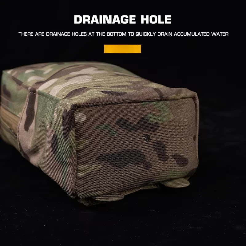 حقيبة GP تكتيكية خفيفة الوزن مع فتحة تصريف، حزمة تثبيت مولي متعددة الوظائف لإكسسوارات الصيد الخارجية #6