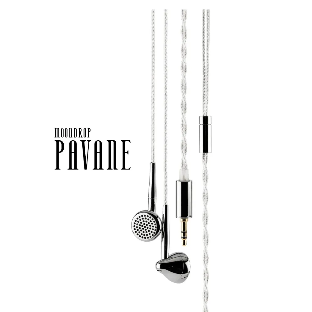 MOONDROP PAVANE Flagowe słuchawki douszne 13,5 mm Magnetyczny zewnętrzny dynamiczny sterownik o długim skoku 3,5 mm 4,4 mm Zbalansowany kabel z wtyczką 2 rodzajów