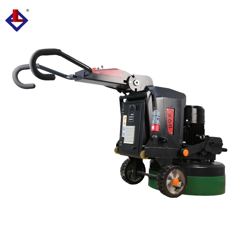 LONGSHUN X68 طاحونة أرضية القرص الكواكب دفع يدويًا بحالة جديدة دليل الصف الأساسية والعتاد البناء طاحونة الخرسانة