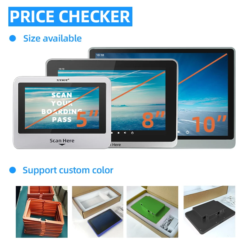 Terminal De 4 núcleos De Scanner De Code QR Android 1D 2D Barcoder Scanner Terminal BT Wifi ER200