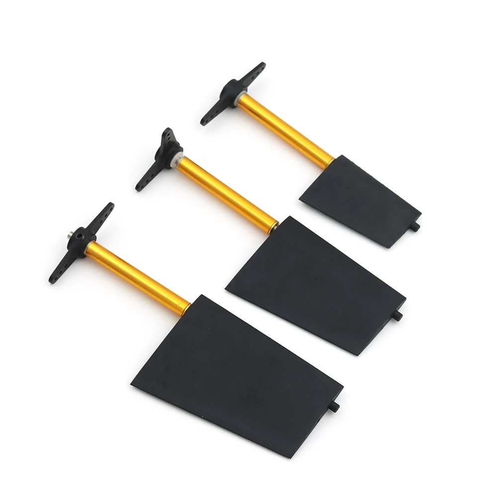 RC Boat Good Quality Big Glass Fiber Nylon Steering Rudder Height 50mm/60mm/70mm/80mm Straight Arm Or L Type Arm