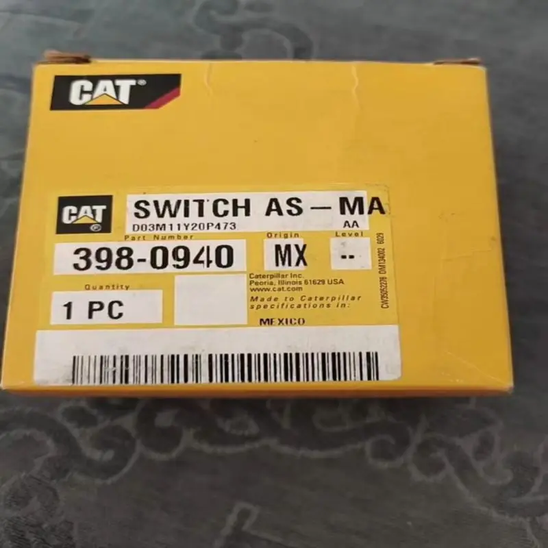 GENUINE CAT SWITCH AS - MA# 398-0940 - OEM NEW