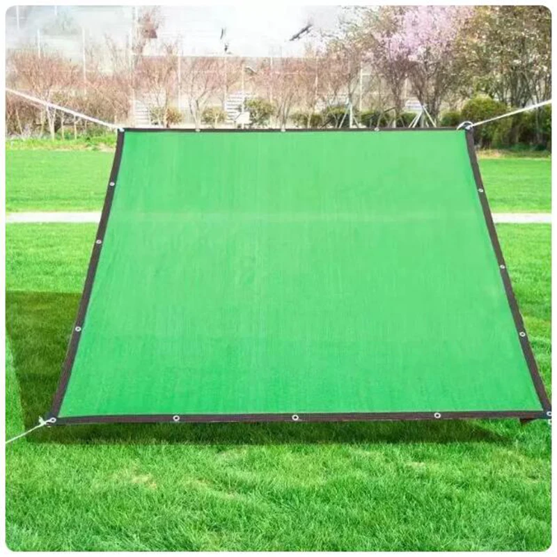 8Pin Green HDPE Sunshade Net Balcony Succulent Plant Shelter Pet House Shading Net Outdoor Swimming Pool Awning Sun Shade Sails