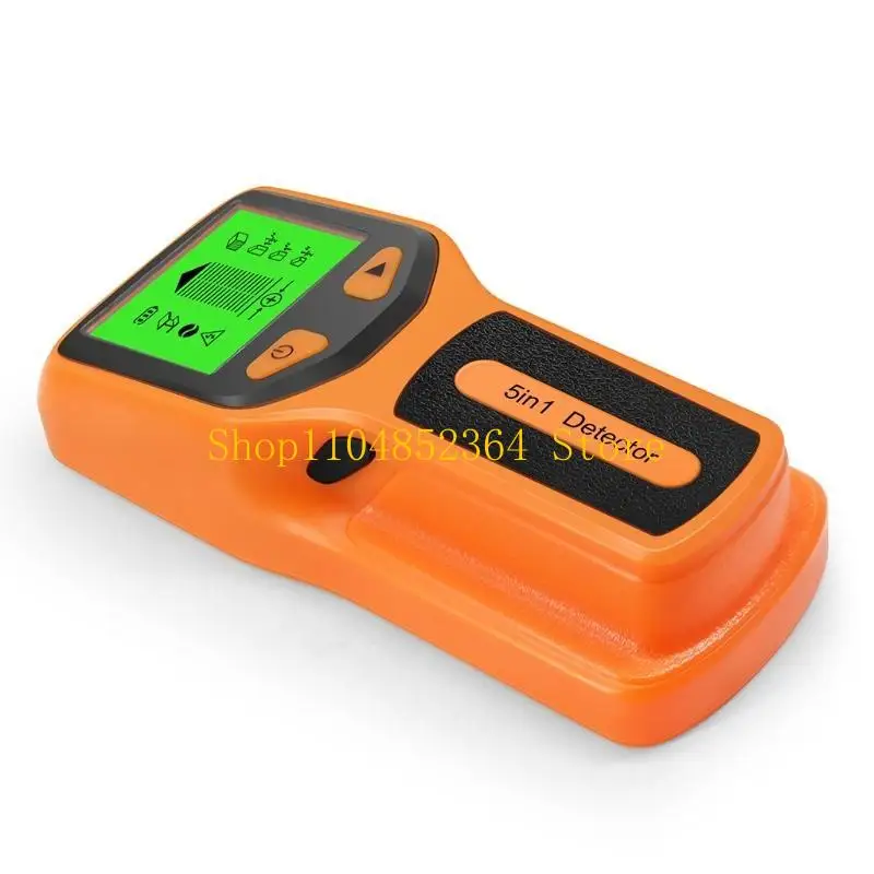 

652F 5 in 1 Finder Wall Scanner Electronic Beam Finder for Wall Detector Finder for w/ LCD Dis