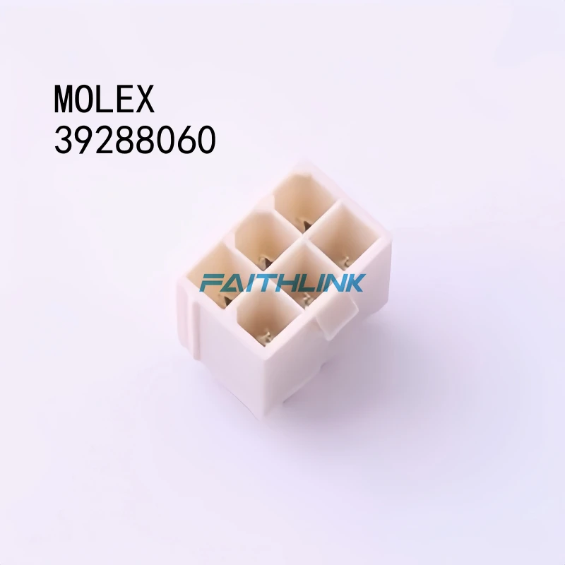 

10PCS 39288060 39-28-8060 MOLEX connector 2x3P spacing: 4.2mm straight insertion 100% New original