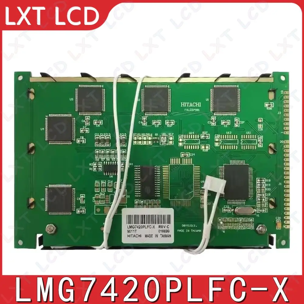 

Панель ЖК-дисплея для HITACHI LMG7420PLFC-X для 5,1 дюймового LMG7420PLFC X, панель ЖК-дисплея 240*128, синяя, черная, оригинальная