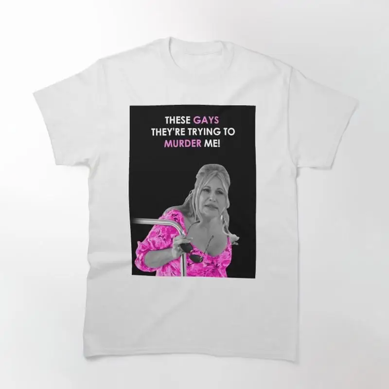 Jennifer Coolidge These Gays Pink T-Shirt