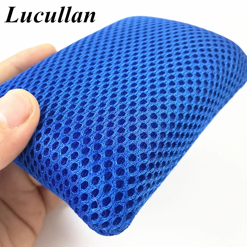 Lucullan Microfiber Mesh Bug Sponge Car Wash Tools Scrubbing Power to Removes Stubborn Debris From Glass&Paint