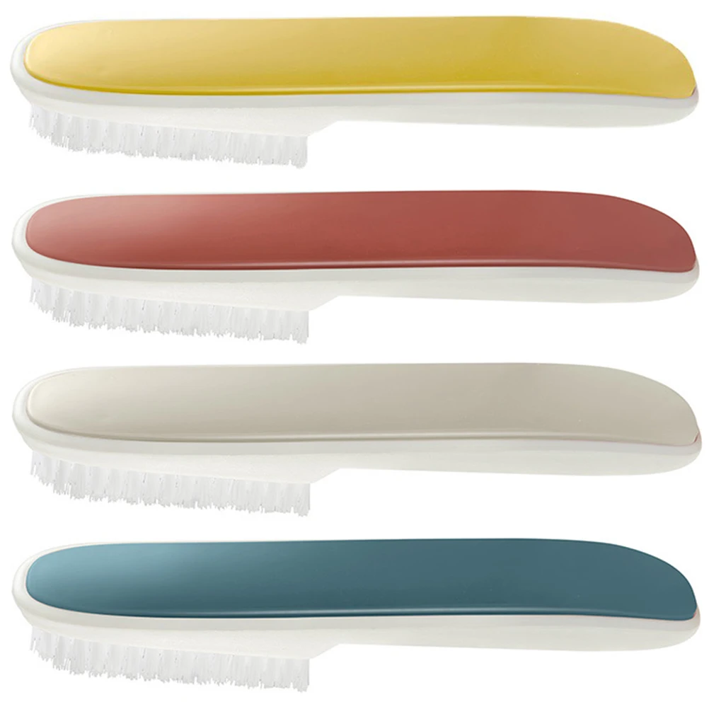 

4 Pcs Cleaning Brushes for Shoes Clothes Bathtub Soft Bristles Durable PP Material Lightweight Practical Daily Use Household
