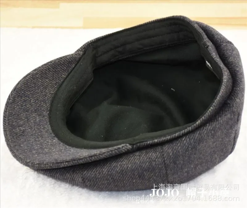 Oohmy Männer klassische Newsboy Gatsby Hut für kleinen Kopf und großen Kopf Oversize Plus Size Blend Wolle Vintage Flat Ivy Cabbie Cap Geschenke – Detail 16