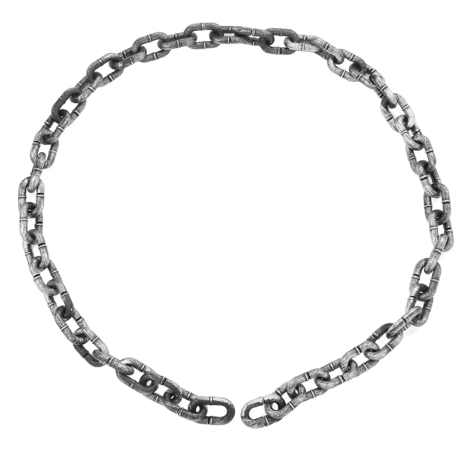 

Хэллоуин пластиковая цепочка реквизит для декора вечеринки железный барьер заключенного сценический костюм поставка