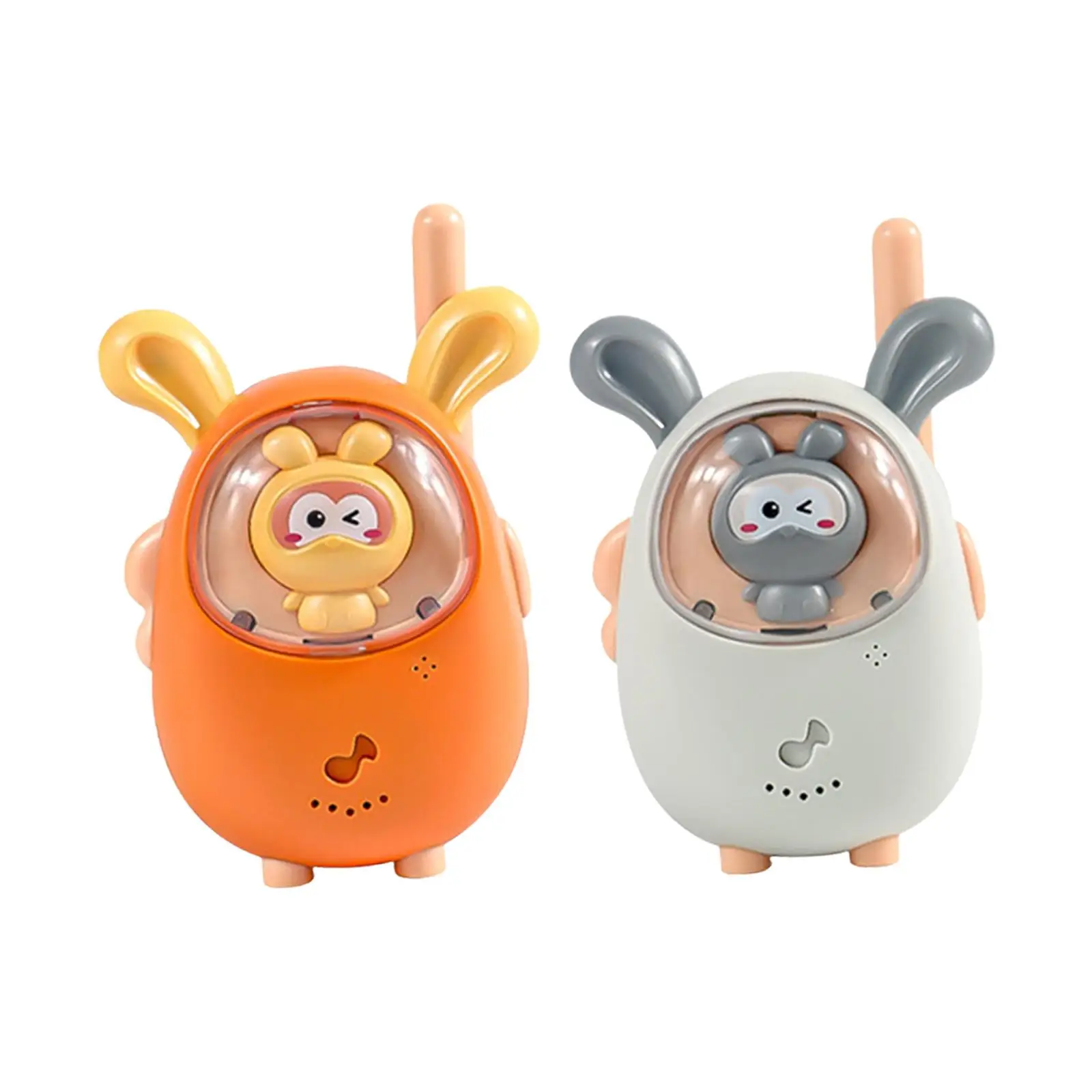 Mini Walkie Talkie infantil, Presente de Aniversário, Brinquedos de Aniversário, Acampamento, Caminhadas, Aventuras Externas, 4-6 Anos, 2 peças