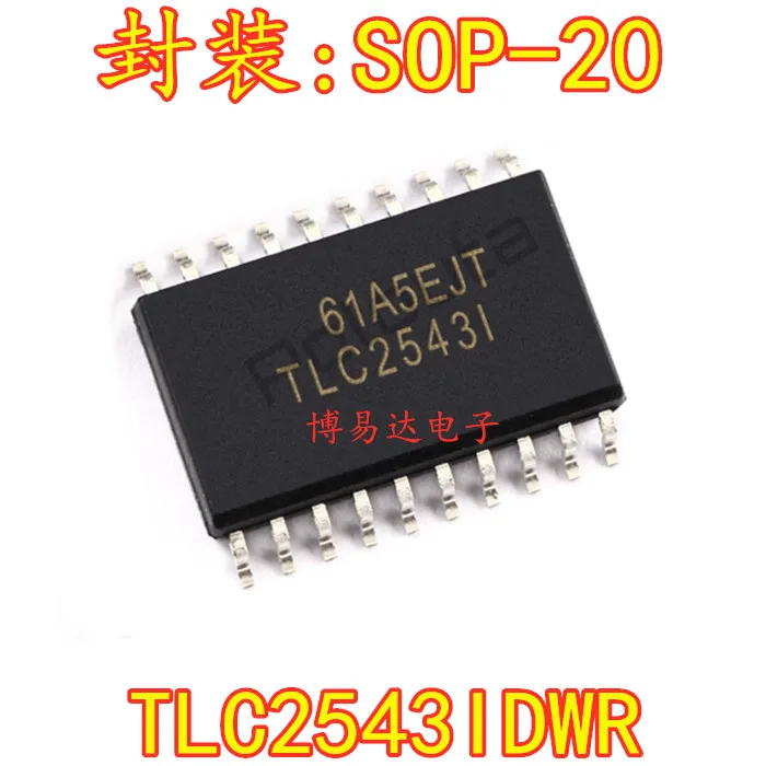 

Free shipping TLC2543IDWR TLC2543IDW TLC2543I SOP20 10PCS